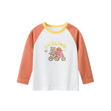 Bear Long Sleeve T-shirt | Zorina Chicy Boutique Orange CHINA 120(5)