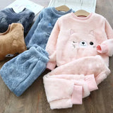 2-Piece Winter Sleepwear for Girls (2-6 Years) | BearDream Chicy Boutique