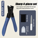 Thick Hard Nail Trimmer | Tami Chicy Boutique 4PCS Blue