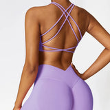 V Back Legging Gym Set | Livra Chicy Boutique