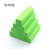 Nails Buffer Grind Buffing Block | Flicker Chicy Boutique Green-10pcs