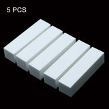 Nails Buffer Grind Buffing Block | Flicker Chicy Boutique White-5pcs