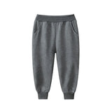 Sweatpant Cotton Elastic Waist | Mireza Chicy Boutique Dark Gray CHINA 140(8-9)