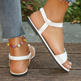 Cross Narrowband Ankle Buckle Strap | Light Chicy Boutique