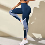 Colorblocked High-Waist Yoga Pants – Vistara Chicy Boutique