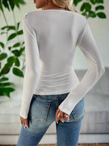Slim Fitted Long Sleeve | Amberly Chicy Boutique