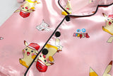 Mickey Mouse Silk Satin Short Sleeve+Shorts | Katani Chicy Boutique