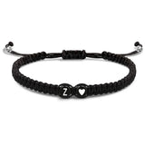 Heart Love Couple Braided Bracelet | Whisper Chicy Boutique Z Love