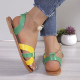 Slip on Colorful Sandals | Merav Chicy Boutique