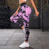 Tie-Dye Seamless High-Waist Leggings, Sculpt & Style | FlexDye Chicy Boutique
