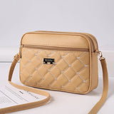 Small Square Handbag | Glam Chicy Boutique KHAKI 26cm 8cm 18cm