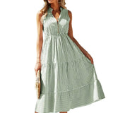 Striped Shirt Dress | Star Chicy Boutique Green L