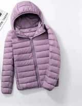 Thin Light Down Jacket | Nordica Chicy Boutique purple XXXL