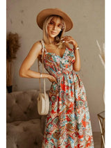V-neck sleeveless camisole dress | Pricha Chicy Boutique