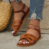 Roman Strap with Non slip Rubber Soles | Moshit Chicy Boutique