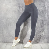 Gym Leggings Pocketed | Contour Chicy Boutique dark grey S