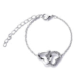 Heart Shaped Jewelry Sets Of Ring Earrings Necklace | Meshi Chicy Boutique Bracelet
