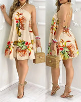 Backless Dress | Noa Chicy Boutique Orange L