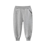 Sweatpant Cotton Elastic Waist | Mireza Chicy Boutique Gray CHINA 140(8-9)