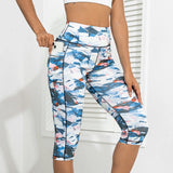 Leggings with Pockets | Flexia Chicy Boutique Blue XXL