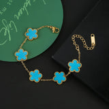 Adjustable Petal Plant Bracelet Women's | Edo Chicy Boutique