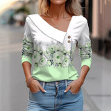 Long Sleeve Top White-Pink | Pixie Chicy Boutique