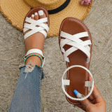 Roman Strap with Non slip Rubber Soles | Moshit Chicy Boutique