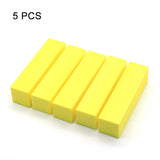 Nails Buffer Grind Buffing Block | Flicker Chicy Boutique Yellow-5pcs