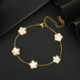 Adjustable Petal Plant Bracelet Women's | Edo Chicy Boutique