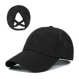 Drying Breathable Female Baseball Cap | Felicity Chicy Boutique Black Adjustable