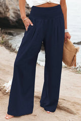 Cotton Hemp High Waist | Twilight Chicy Boutique Navy Blue S