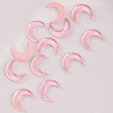 100pcs 10mm Moon Diamond | Luster Chicy Boutique 10mm Peach 100pcs