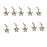 10Pcs Golden Nail Charms | Gleamia Chicy Boutique