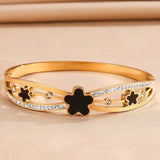 Wedding party grass bracelet | Radiance Chicy Boutique Gold Black