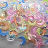 100pcs 10mm Moon Diamond | Luster Chicy Boutique 10mm Mixed 100pcs