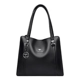 3 Layers Shoulder Crossbody | Femme Chicy Boutique Black 3