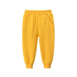 Sweatpant Cotton Elastic Waist | Mireza Chicy Boutique Yellow CHINA 140(8-9)