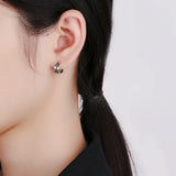 925 Silver Double Hoop Earrings for Women | Hoopla Chicy Boutique