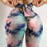 High-Waist Butterfly Booty Lift Leggings 🦋 | Flutter Chicy Boutique pink S