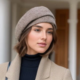 Wool Beret | BlissCap Chicy Boutique Coffee