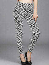 Plaid High Waist Leggings | PlaidFit Chicy Boutique Perspective S