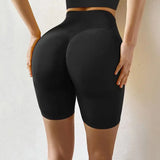 Regular High Waist Leggings | MoveEase Chicy Boutique Black shorts S