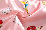 Mickey Mouse Silk Satin Short Sleeve+Shorts | Katani Chicy Boutique