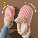 Women’s Winter Fur Slippers Cozy Plush Indoor Slides 👢 | FurEase Chicy Boutique Pink1 CHINA 38-39