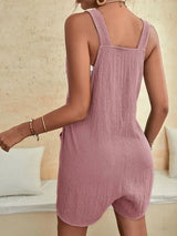 Tie Knot Strap Jumpsuits with Pockets | Serene Chicy Boutique