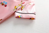 Mickey Mouse Silk Satin Short Sleeve+Shorts | Katani Chicy Boutique