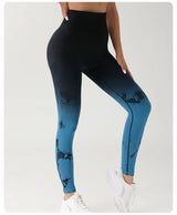 Tie Dye Yoga Leggings Seamless High Waist | Zohara Chicy Boutique