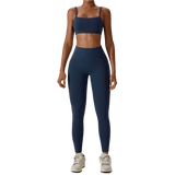 2PCS Push Up Fitness Sport Bra and Leggings Set | Zella Chicy Boutique