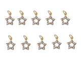 10Pcs Golden Nail Charms | Gleamia Chicy Boutique