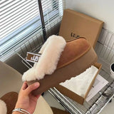 Sheepskin Leather Fur Boots | FurSteps Chicy Boutique Chestnut Color3 38